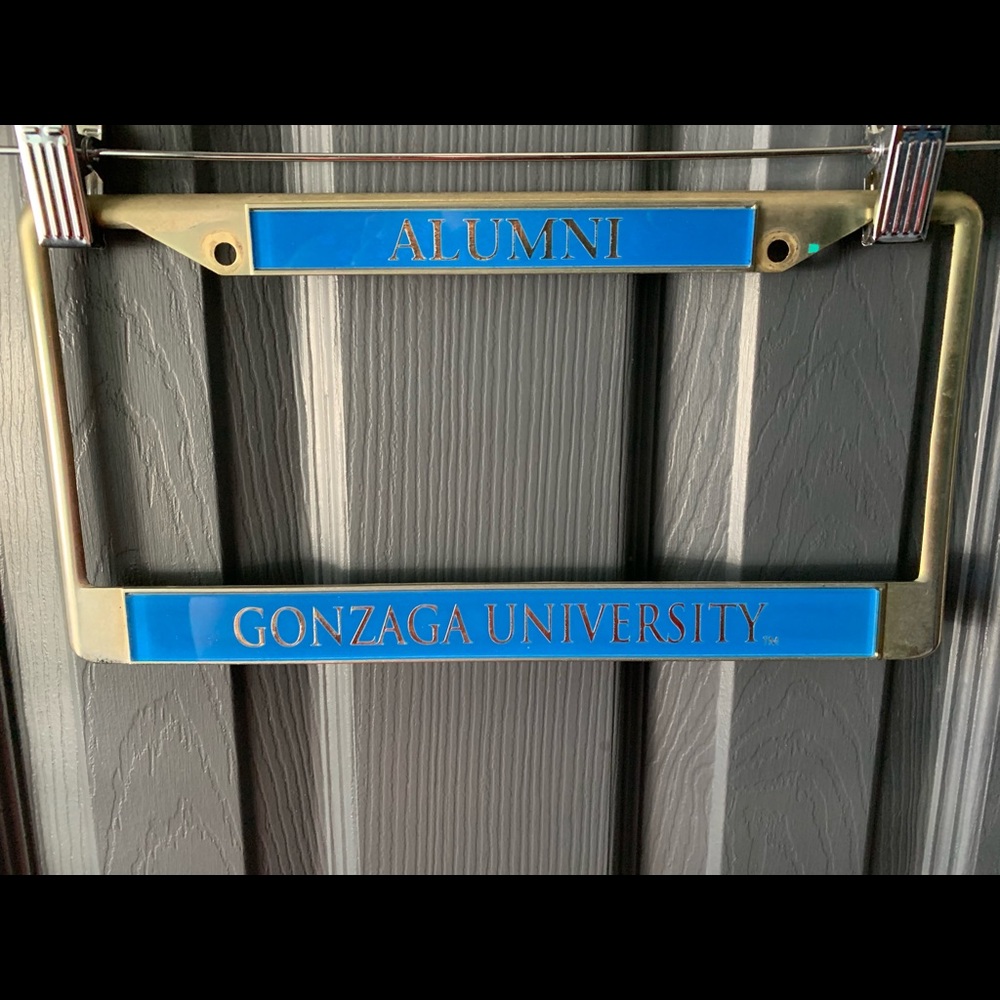 2/$25 Gonzaga Alumni License Plate Cover